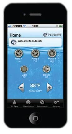 GECKO IN.Touch – wifi připojení vířivky idol-spas