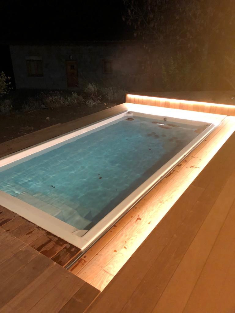 Bazén swim pool idol spa jen skelet jako laminátový bazén