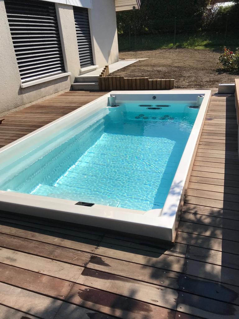 Bazén swim pool idol spa jen skelet jako laminátový bazén