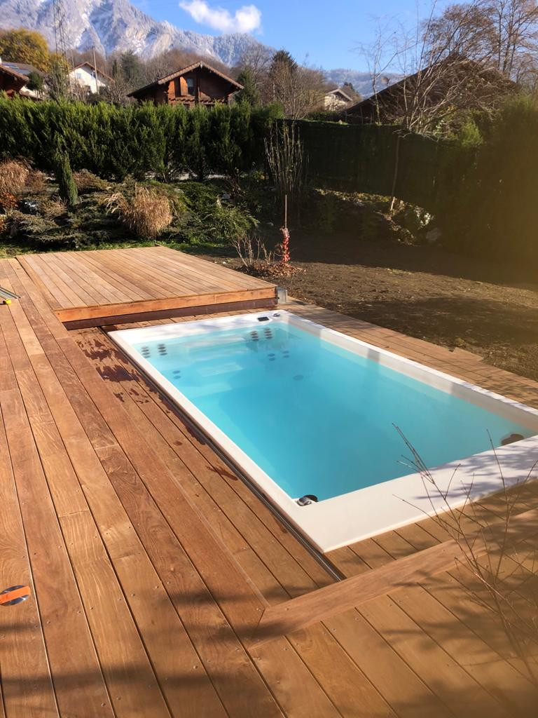 Bazén swim pool idol spa jen skelet jako laminátový bazén