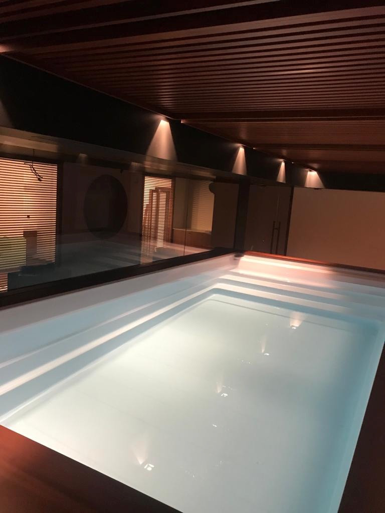 Bazén swim pool idol spa jen skelet jako laminátový bazén