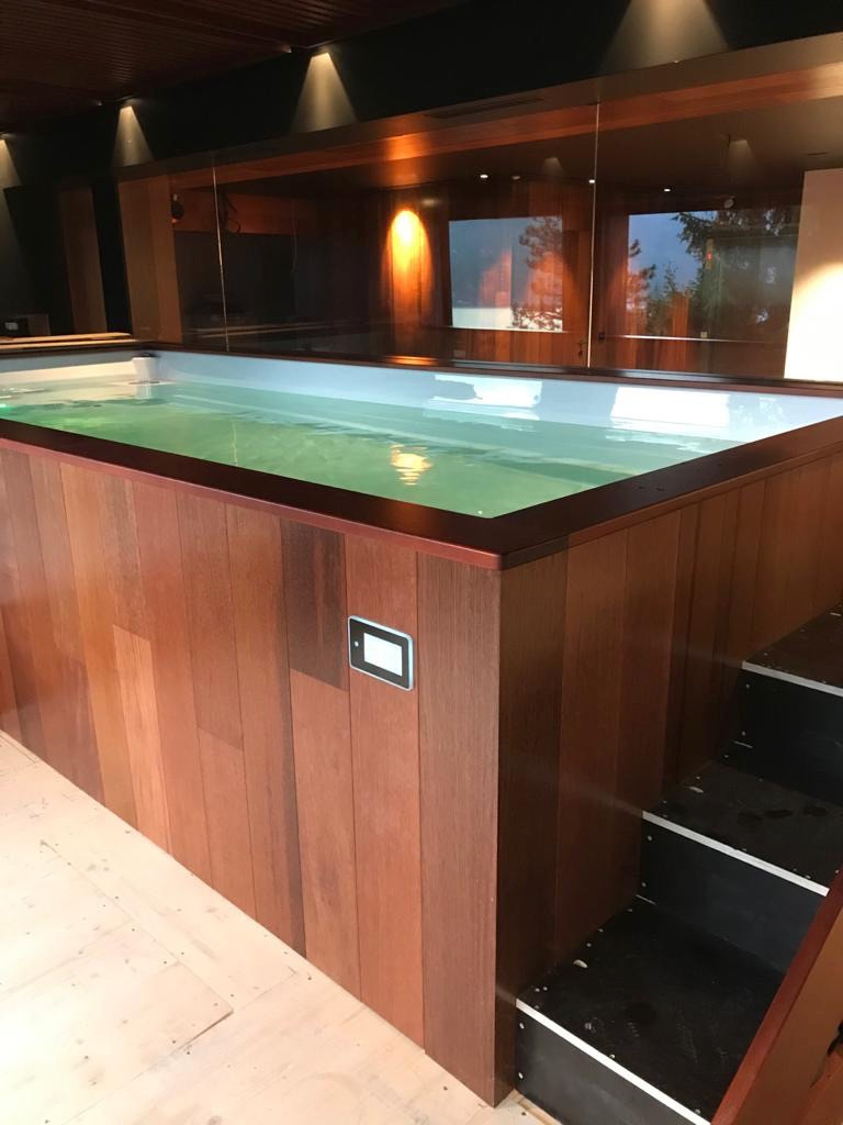 Bazén swim pool idol spa jen skelet jako laminátový bazén