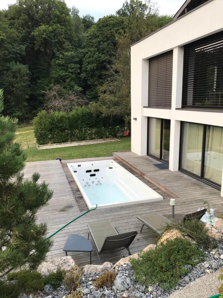 Bazén swim pool idol spa jen skelet jako laminátový bazén