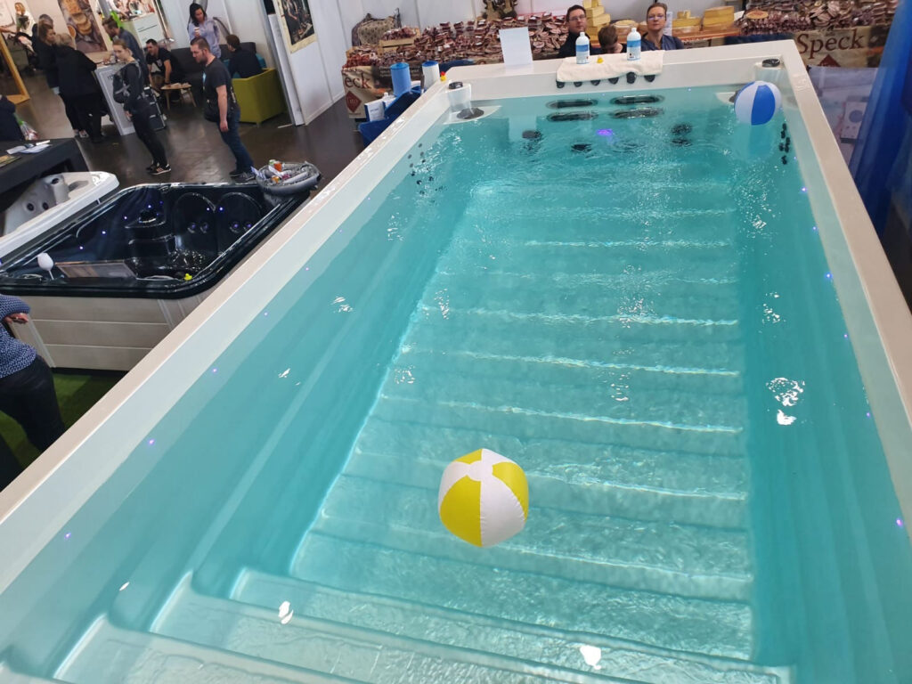 Bazén swim pool idol spa jen skelet jako laminátový bazén