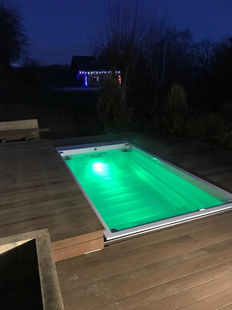 Bazén swim pool idol spa jen skelet jako laminátový bazén