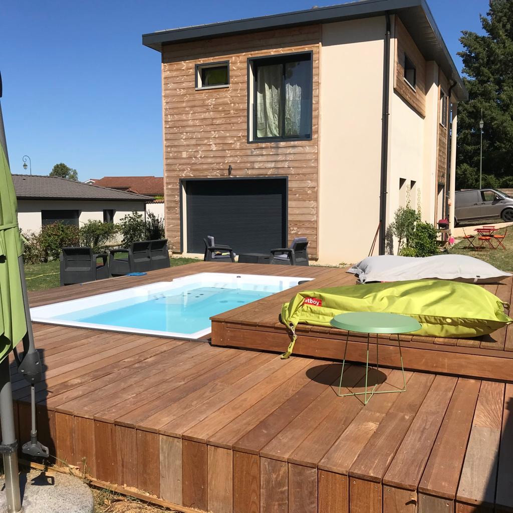 Bazén swim pool idol spa jen skelet jako laminátový bazén