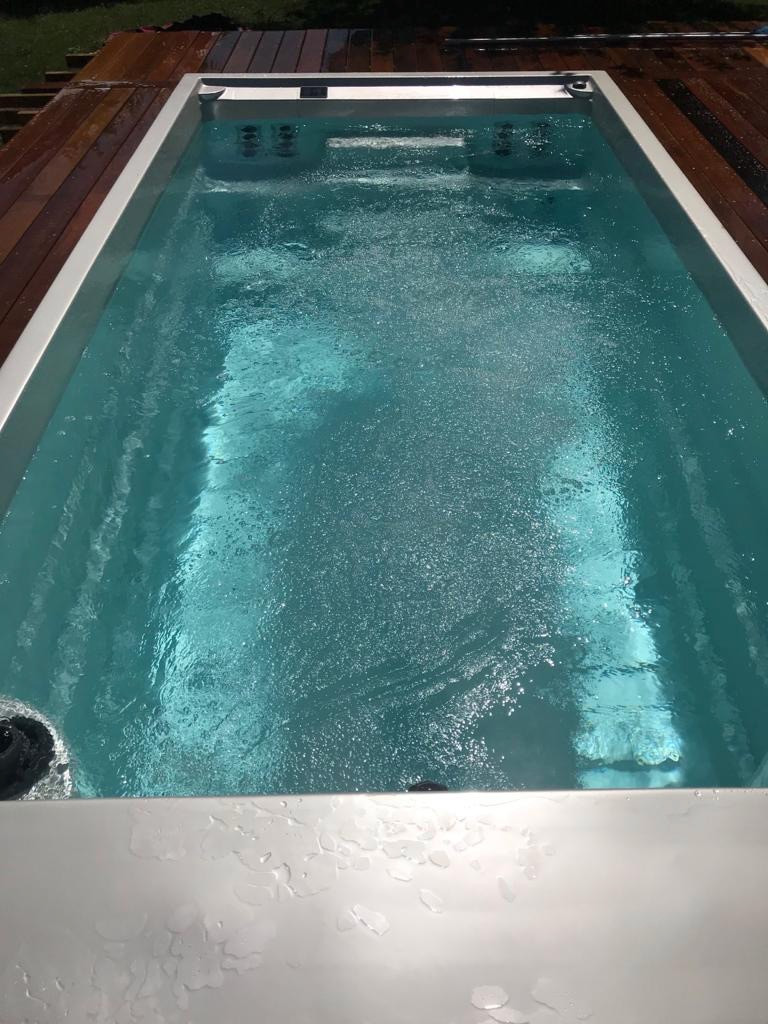 Bazén swim pool idol spa jen skelet jako laminátový bazén