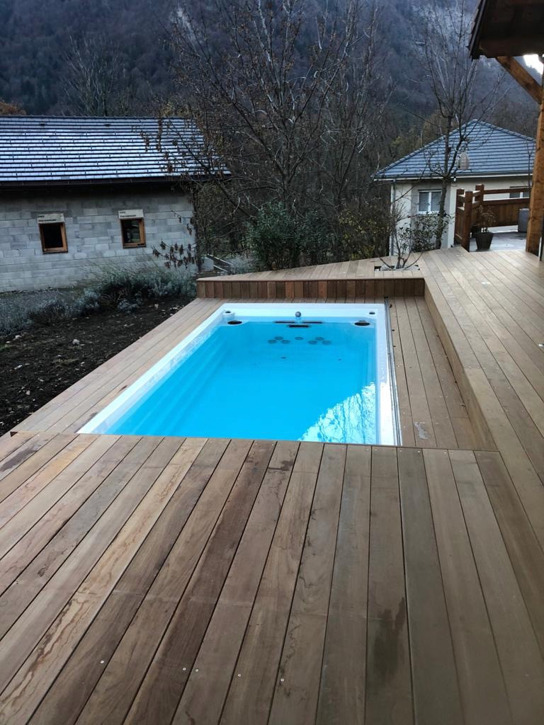 Bazén swim pool idol spa jen skelet jako laminátový bazén