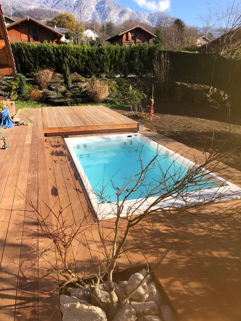 Bazén swim pool idol spa jen skelet jako laminátový bazén