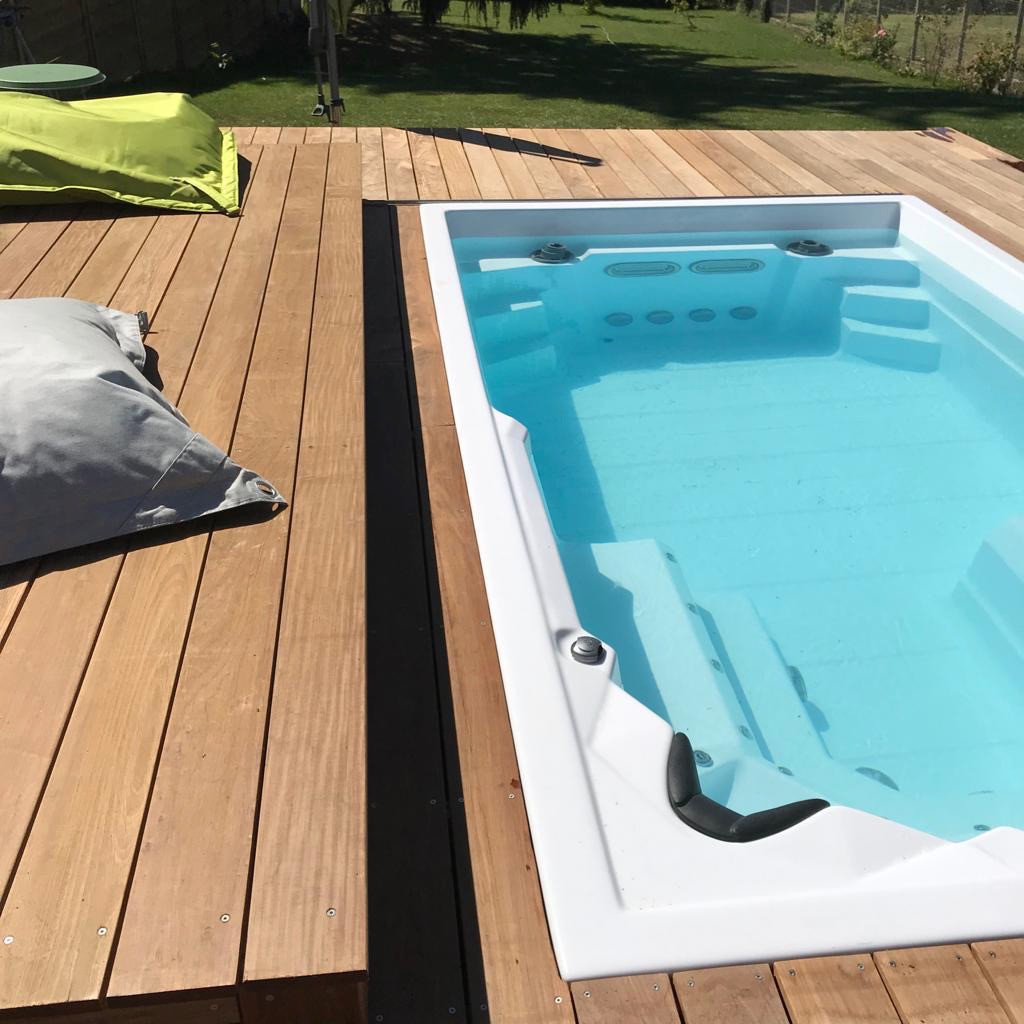 Bazén swim pool idol spa jen skelet jako laminátový bazén