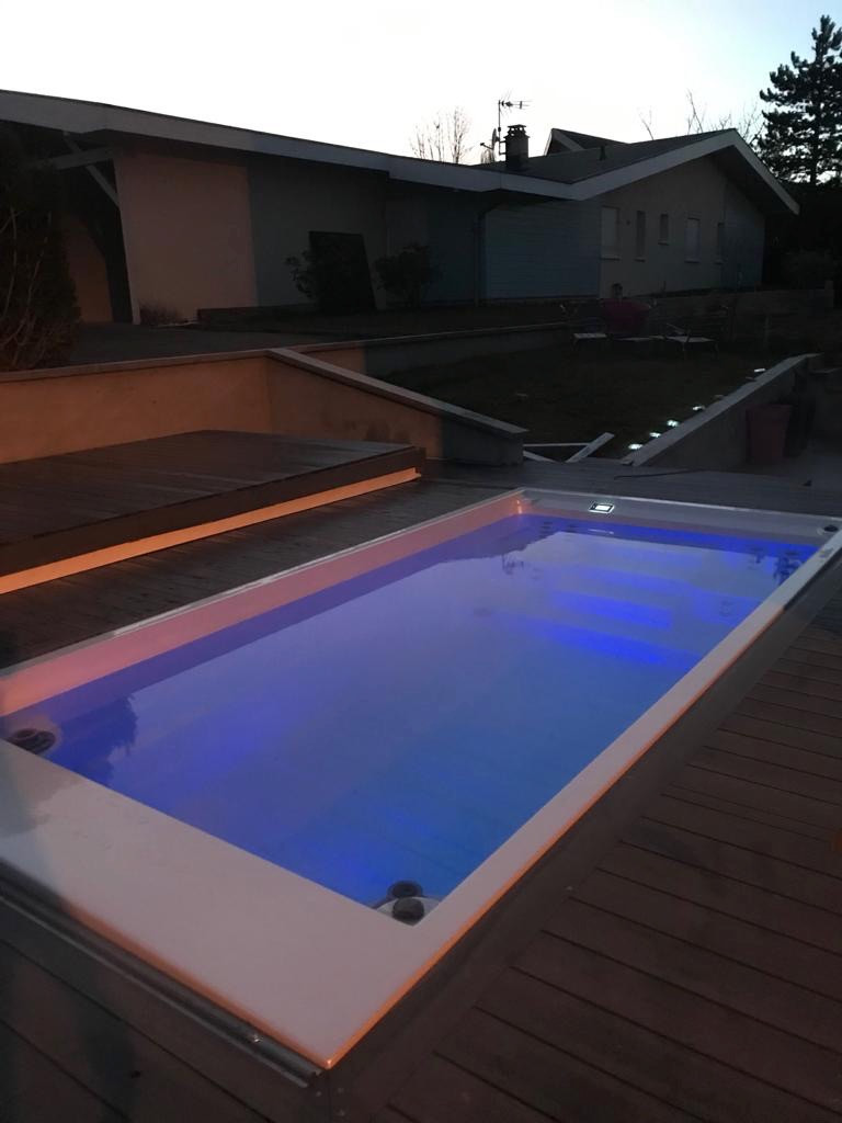 Bazén swim pool idol spa jen skelet jako laminátový bazén