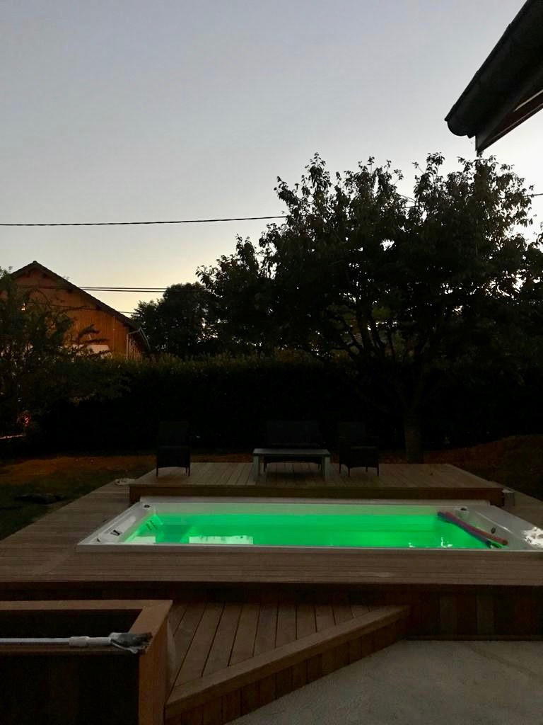 Bazén swim pool idol spa jen skelet jako laminátový bazén