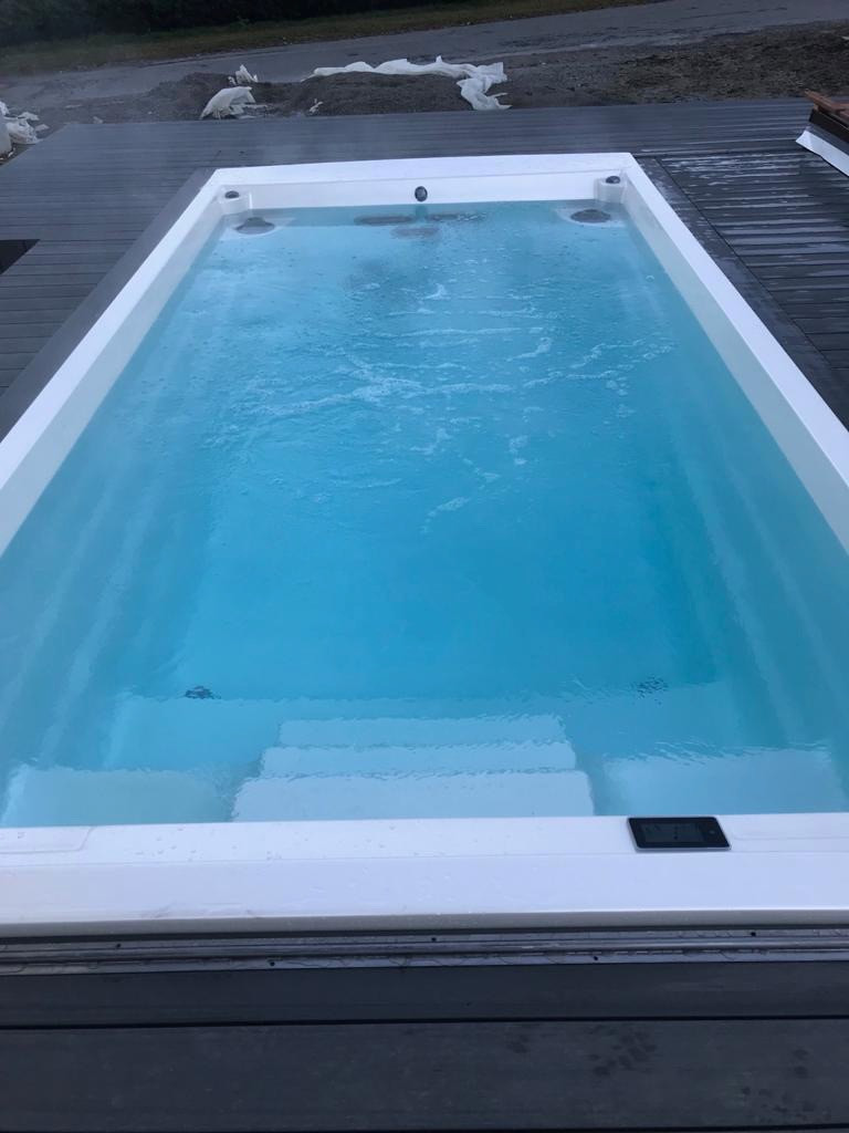 Bazén swim pool idol spa jen skelet jako laminátový bazén
