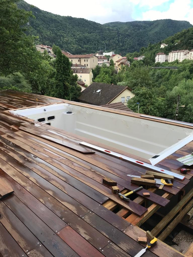 Bazén swim pool idol spa jen skelet jako laminátový bazén