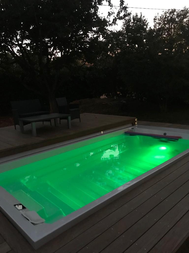 Bazén swim pool idol spa jen skelet jako laminátový bazén