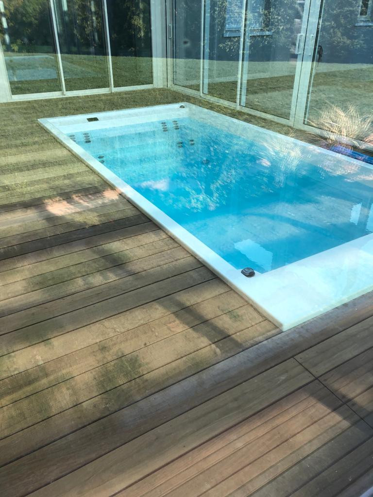 Bazén swim pool idol spa jen skelet jako laminátový bazén
