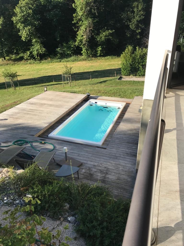 Bazén swim pool idol spa jen skelet jako laminátový bazén
