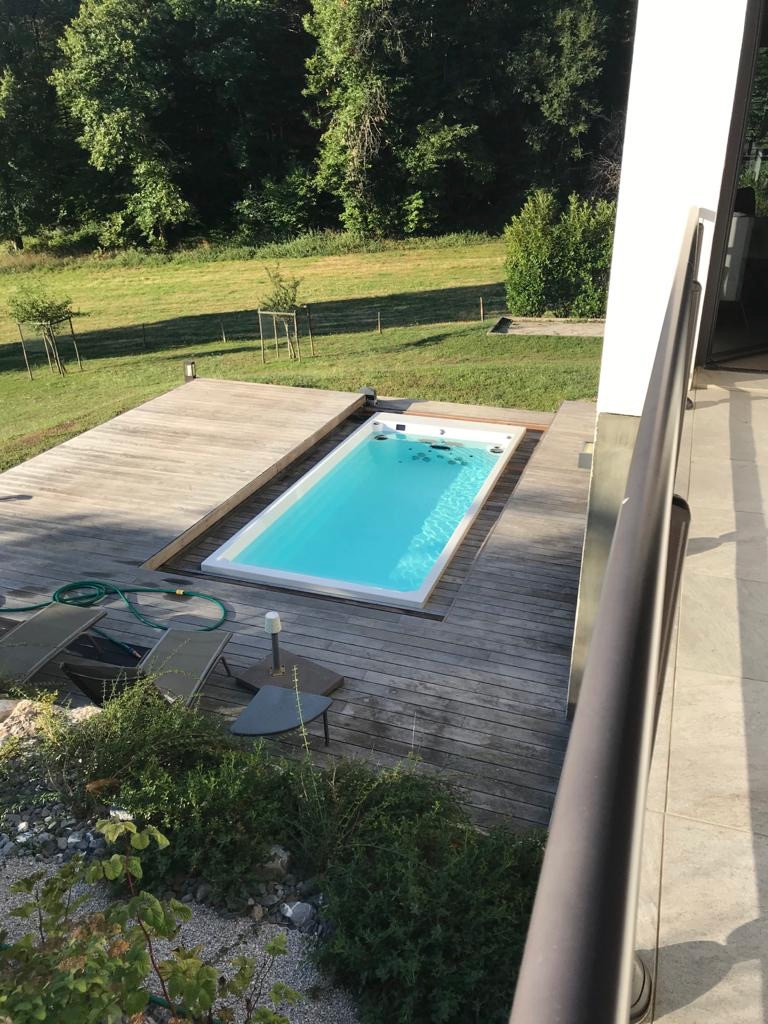 Bazén swim pool idol spa jen skelet jako laminátový bazén