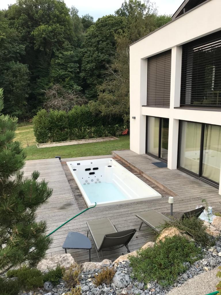Bazén swim pool idol spa jen skelet jako laminátový bazén