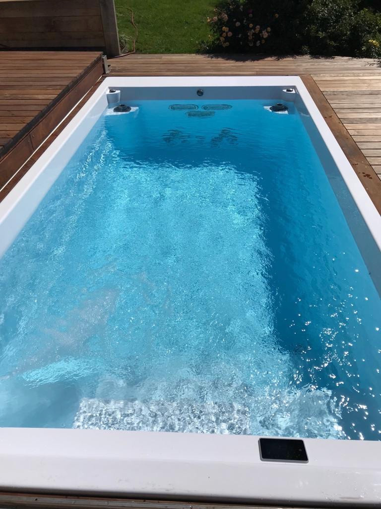 Bazén swim pool idol spa jen skelet jako laminátový bazén