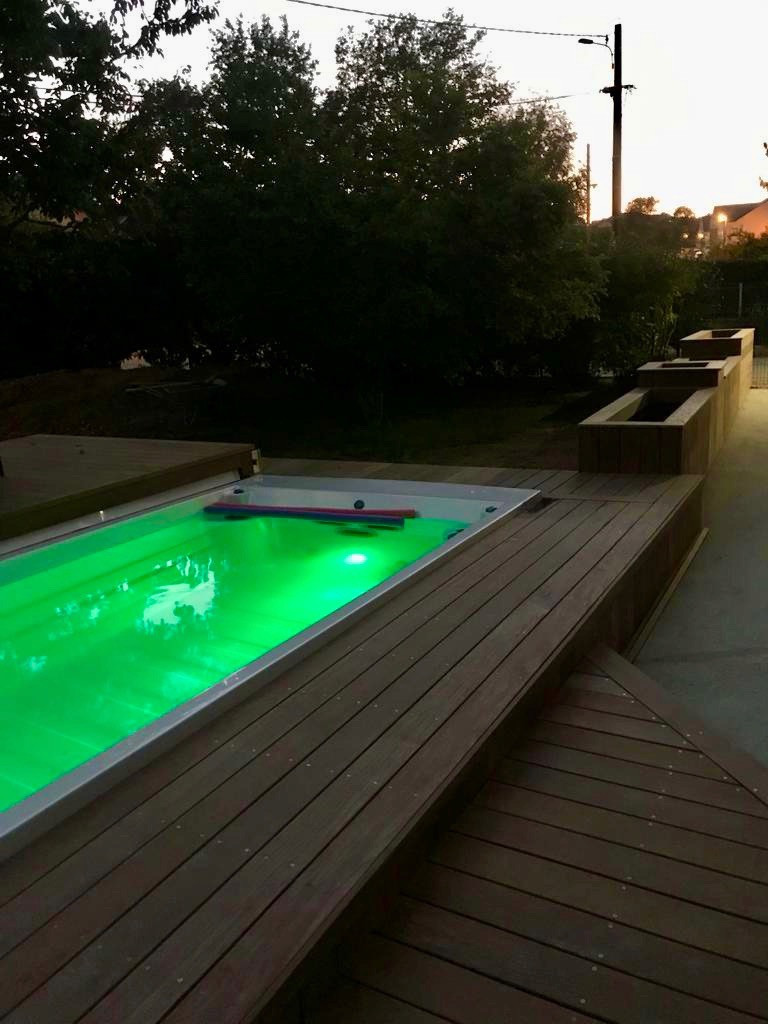 Bazén swim pool idol spa jen skelet jako laminátový bazén