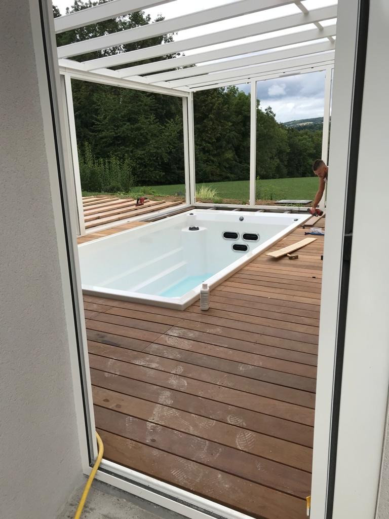 Bazén swim pool idol spa jen skelet jako laminátový bazén