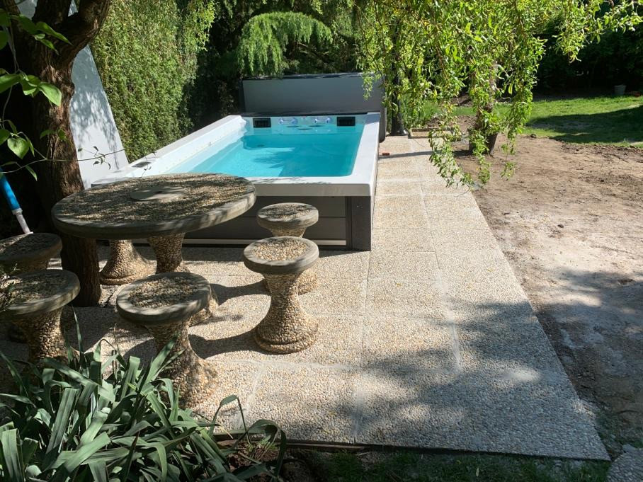 Bazén swim pool idol spa jen skelet jako laminátový bazén