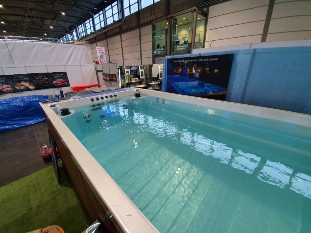 Bazén swim pool idol spa jen skelet jako laminátový bazén