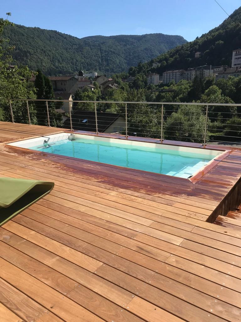 Bazén swim pool idol spa jen skelet jako laminátový bazén
