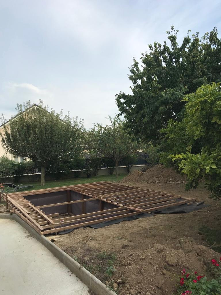 Bazén swim pool idol spa jen skelet jako laminátový bazén