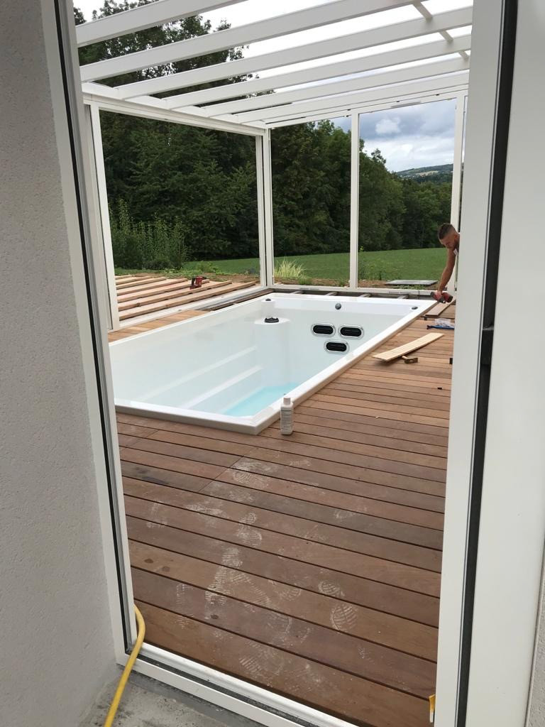 Bazén swim pool idol spa jen skelet jako laminátový bazén