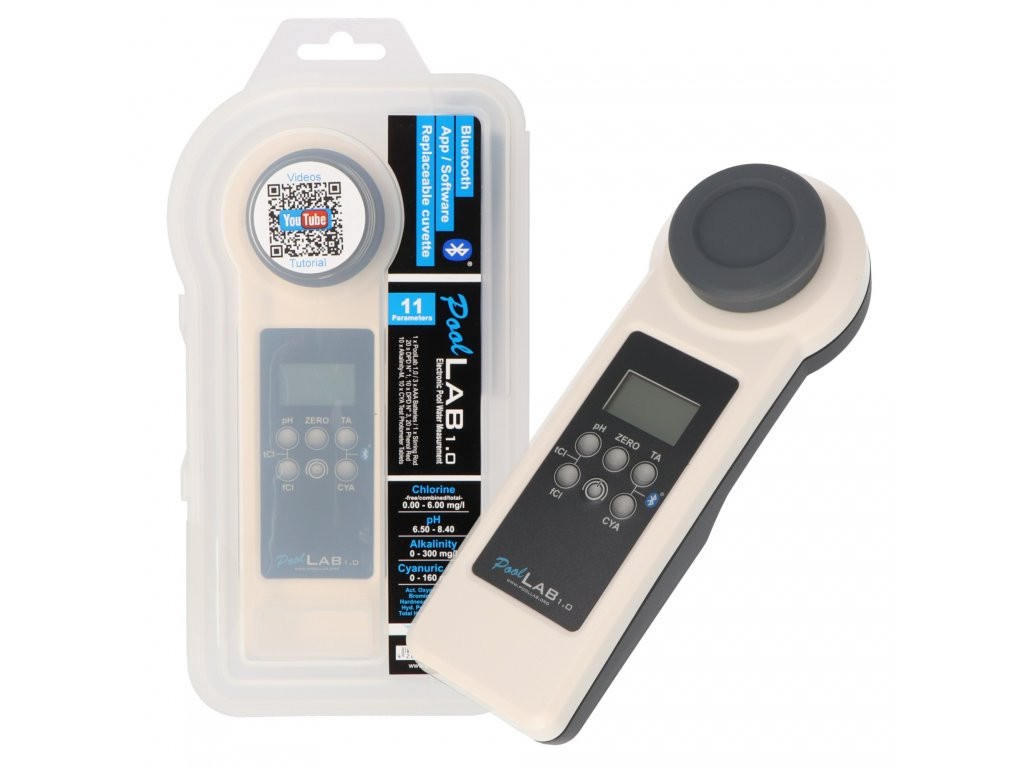 Test Ph a chloru vody pro vířivky a swim spa bazény