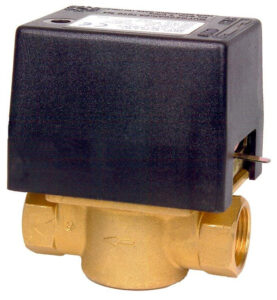 Elektrický dvoucestný ventil. Připojení 3/4“ in 230 V
