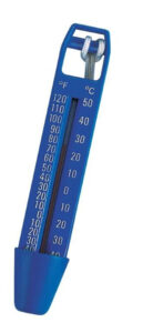 Teploměr modrý 25 cm – neplovoucí