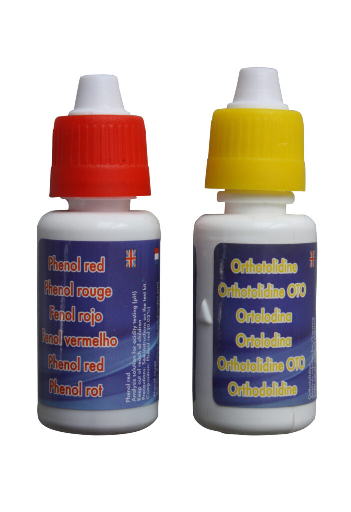 Testovací kapky Cl/pH – set