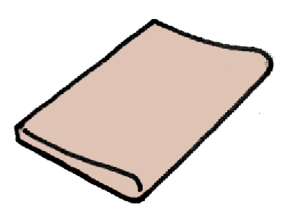 Dlažba Memphis - růžová - rovný díl zaoblený 400 x 340 mm, 1ks