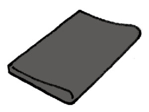 Dlažba Louisiane - tmavě šedá - rovný díl 600 x 250 x 35 mm - 1ks