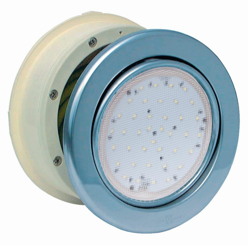 Světlo MTS LED bílé - 13,5W, nerez