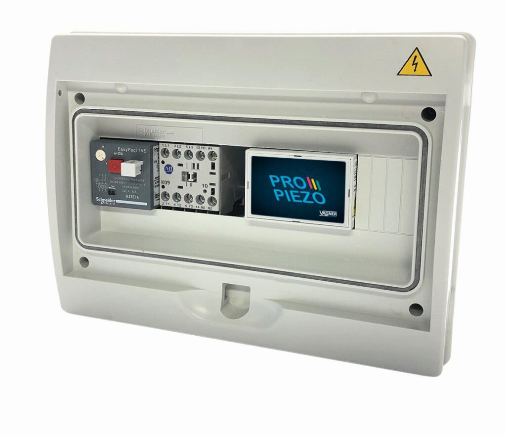 Piezoelektrické spínání protiproudu 9--14 A, 230 V