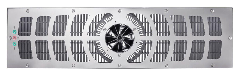 Čelo protiproudu BaduJET TURBO PRO + průchod, DESIGN 1